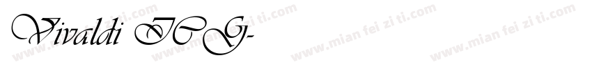 Vivaldi ICG字体转换